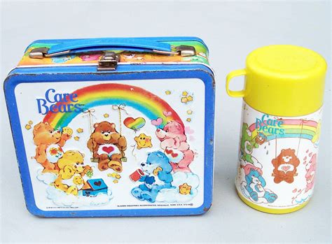 metal lunch boxes from the 80s|cartoon lunchboxes.